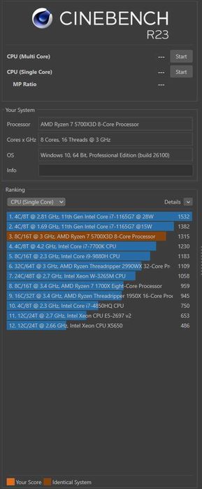 Procesor AMD Ryzen 7 5700X3D tray