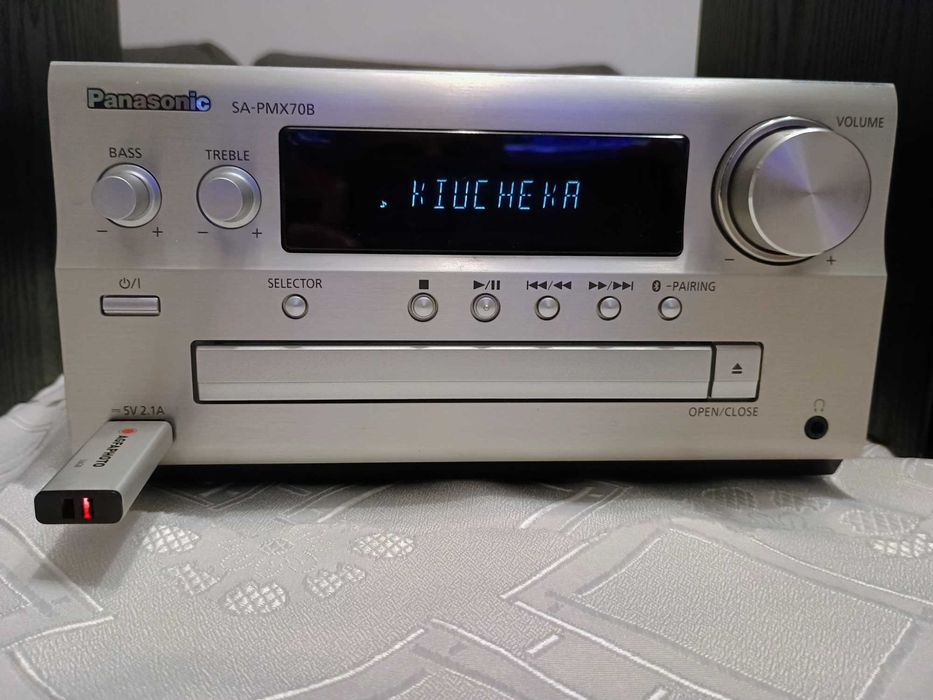 ПРОМОЦИЯ! Запазена, работеща аудио система Panasonic SA-PMX70B.