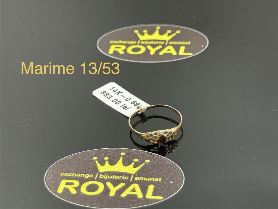 Bijuteria ROYAL : Inel AUR 14K / 0.68 GR