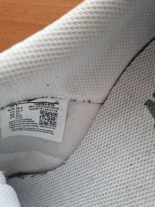 Маратонки Nike, 24,5 см. Номер 38,5