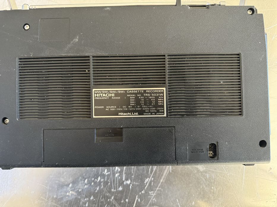Радио хитачи япония