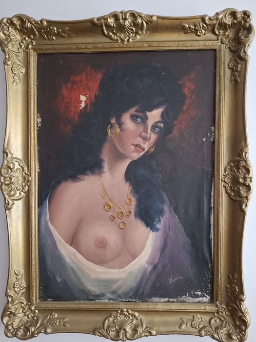 Vând pictura ulei pe pânza!