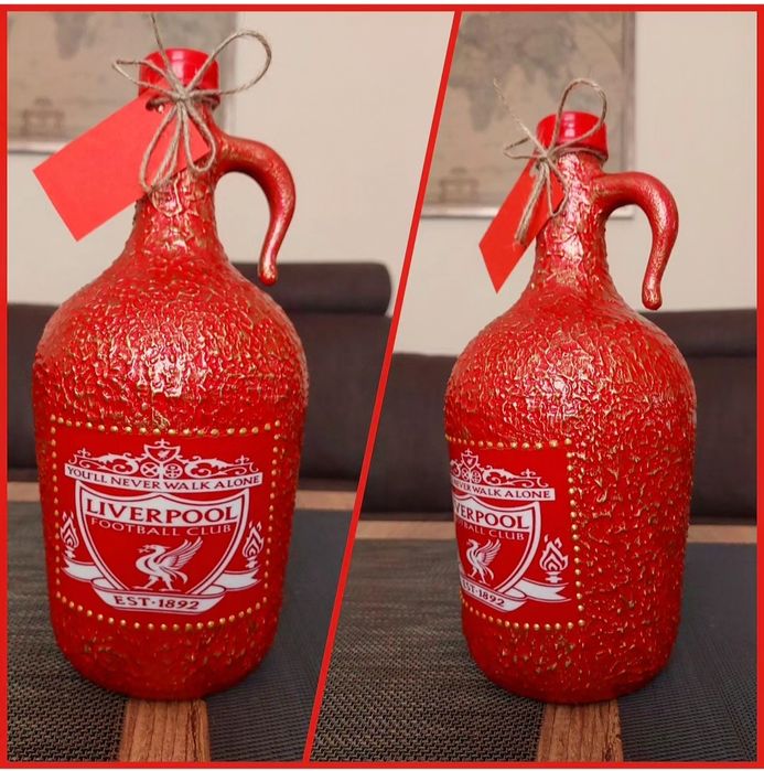 Стъклена дамаджана Ливърпул