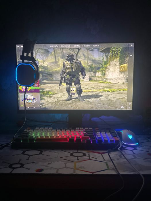 RX580 8gb монитор 24дюйм 120 герц