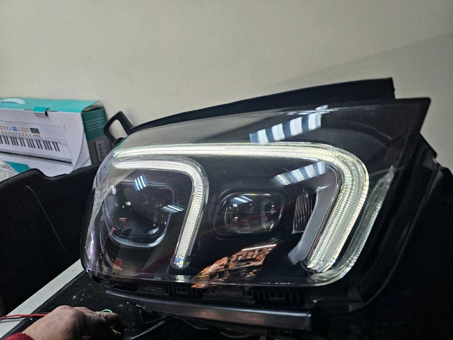 Десен фар Mercedes GLE W167 Multibeam desen far мерцедес мултибим