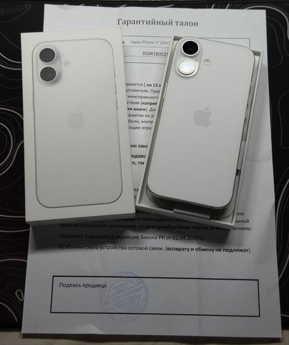 iPhone 17 | 256GB | 100%