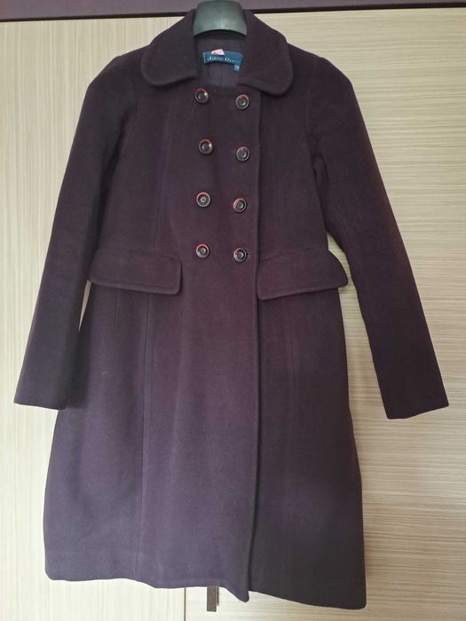Дамско вълнено палто