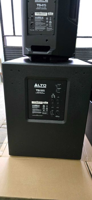 Като нови- 2х 18 субуфери Alto- TS18S + 2х 15 топове Alto TS- 415