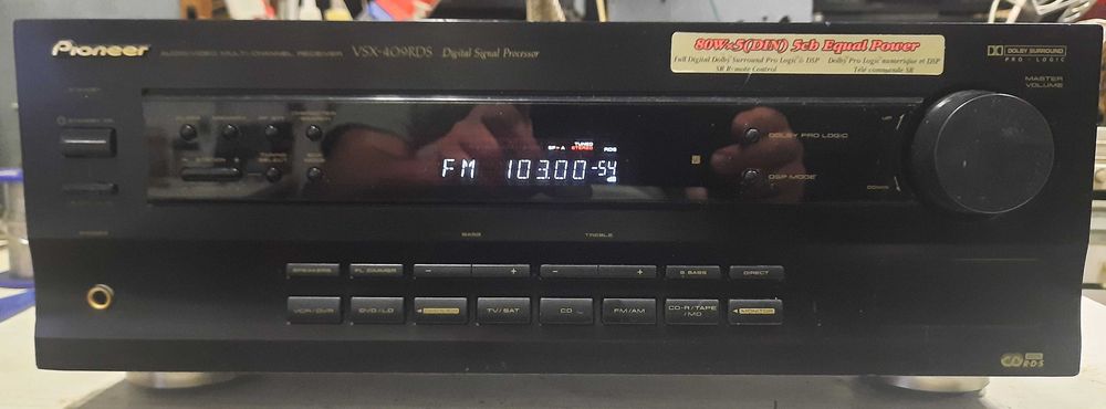 Продавам 5.1 ресийвър за домашно кино Pioneer vsx-409rds