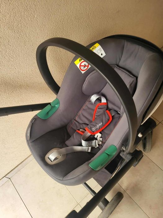 Cărucior Cybex Eos Silver