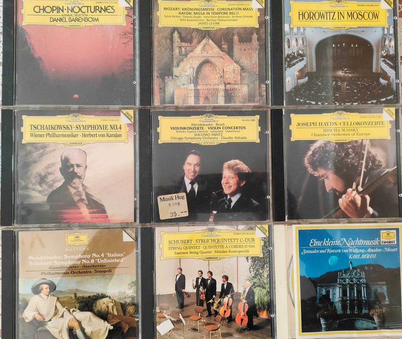 CD-uri - Clasica - Brendel, Schnabel, Kempff, Arrau, Pinnock, Horowitz