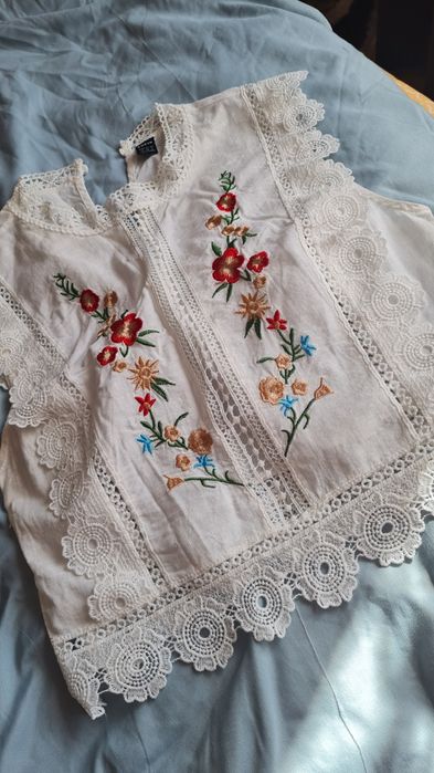 Bluze brodate bumbac noi