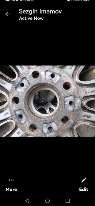 Продавам джанти 17- ли за BMW