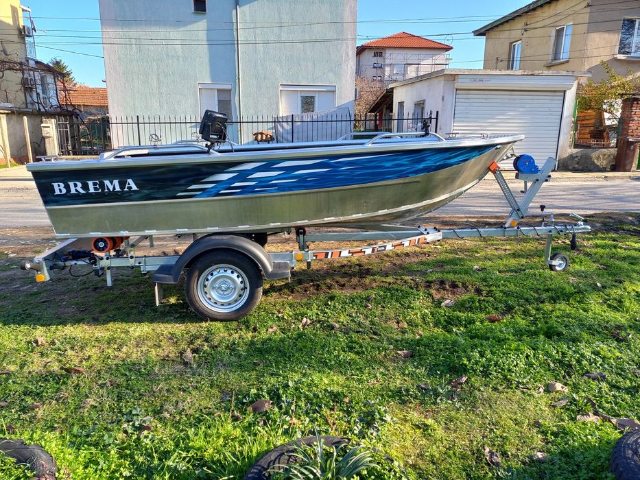 Brema aluminum boat 370V.