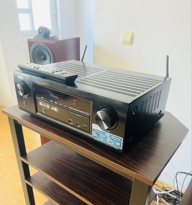 Receiver 7.2 Denon avr x1300W Dolby Atmos Bluetooth Hifi Arc