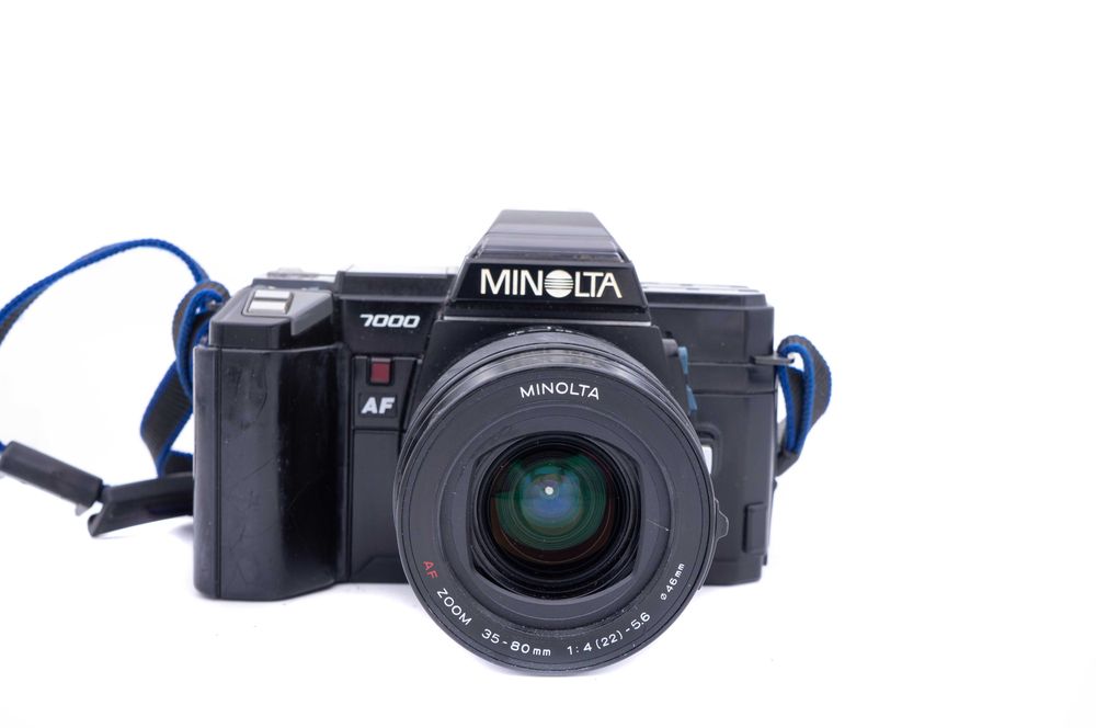 Aparat foto filmm Minolta 7000AF cu Minolta 35-80