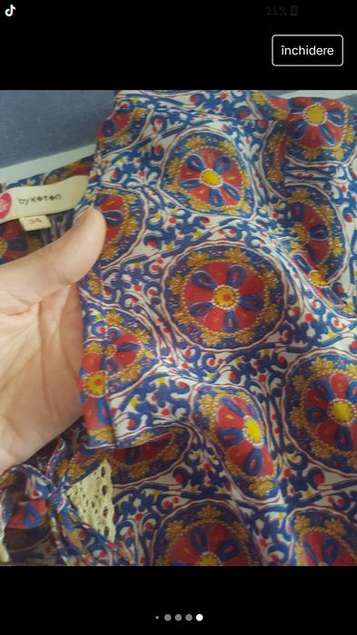 Bluza/camasa Koton,Boho,noua
