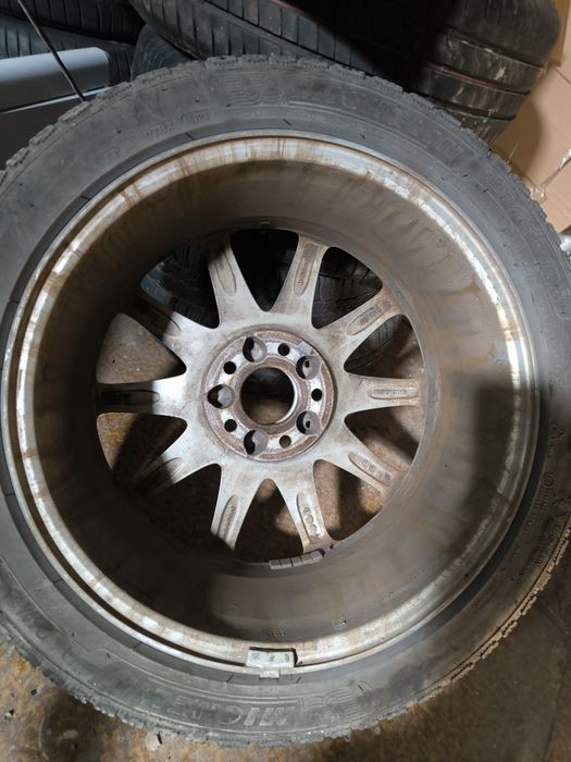 Лети Джанти за Мерцедес 17 5x112 с зимни гуми