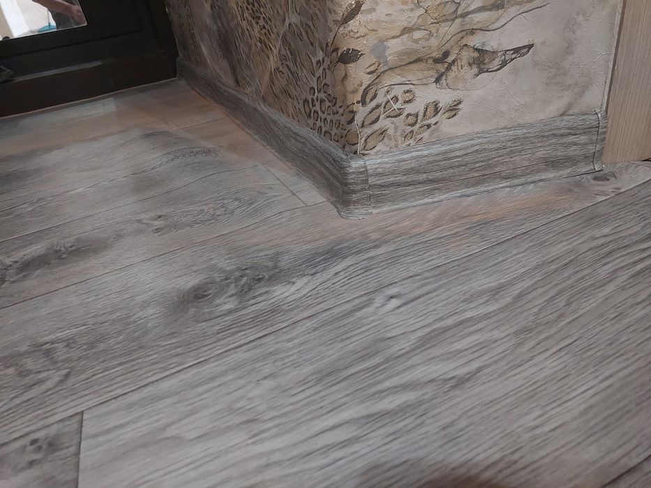 Укладка линолеума