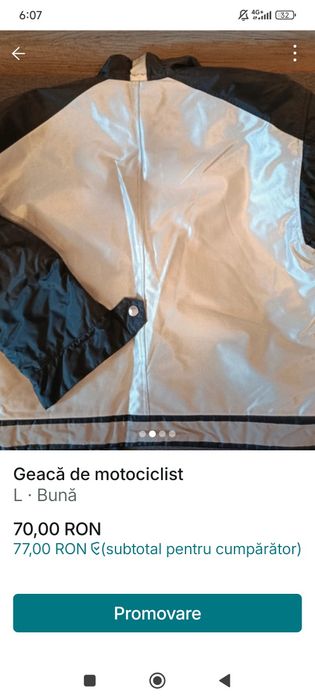 Geacă pentru motociclist și nu numai