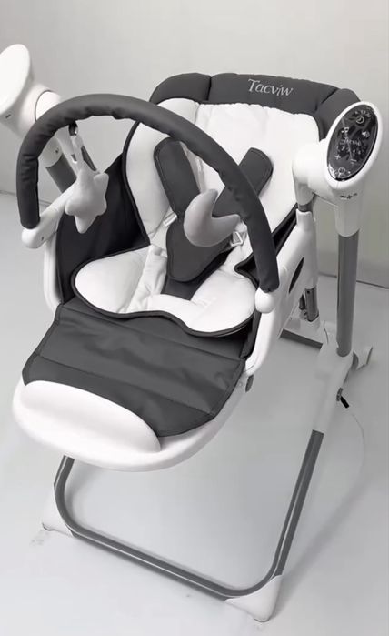 Стульчик для кормления и качели 2 в 1: Tacviw TY838