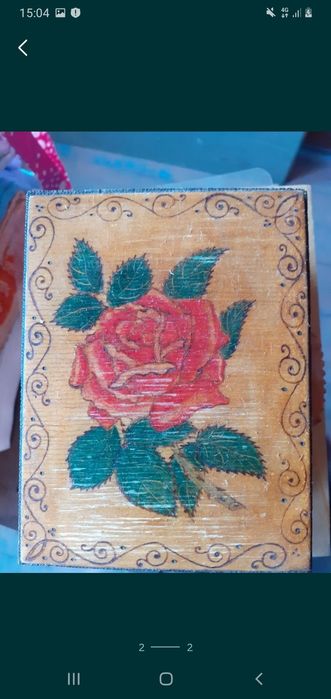 Шкатулка ручной работы