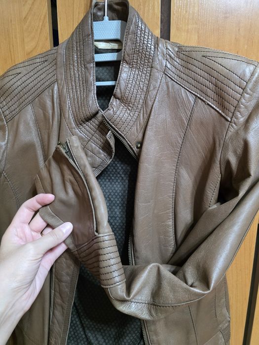 Куртка кожаная женская