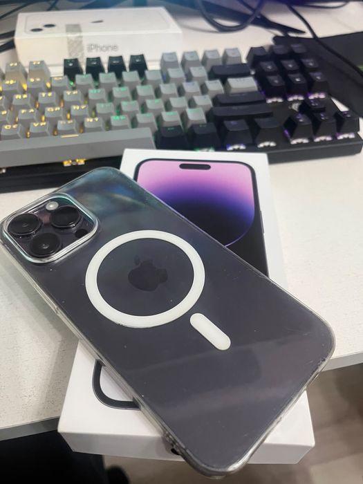 Продам iPhone 14 Pro Max 128Gb в цвете Deep Purple.