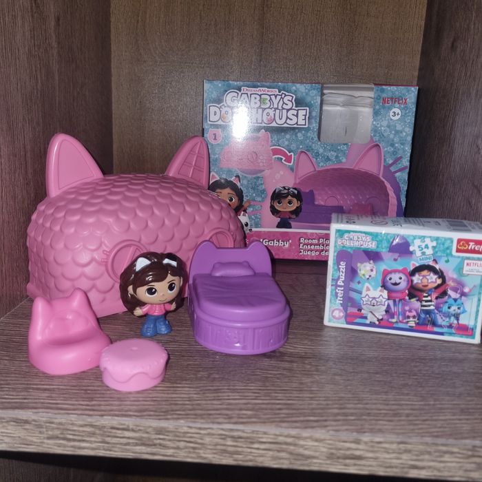 Gaby cu mini casuta si puzzle