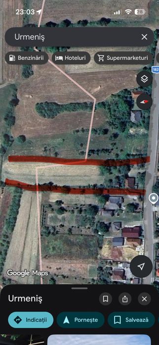 Casa si teren de vanzare la 40 km de Baia Mare