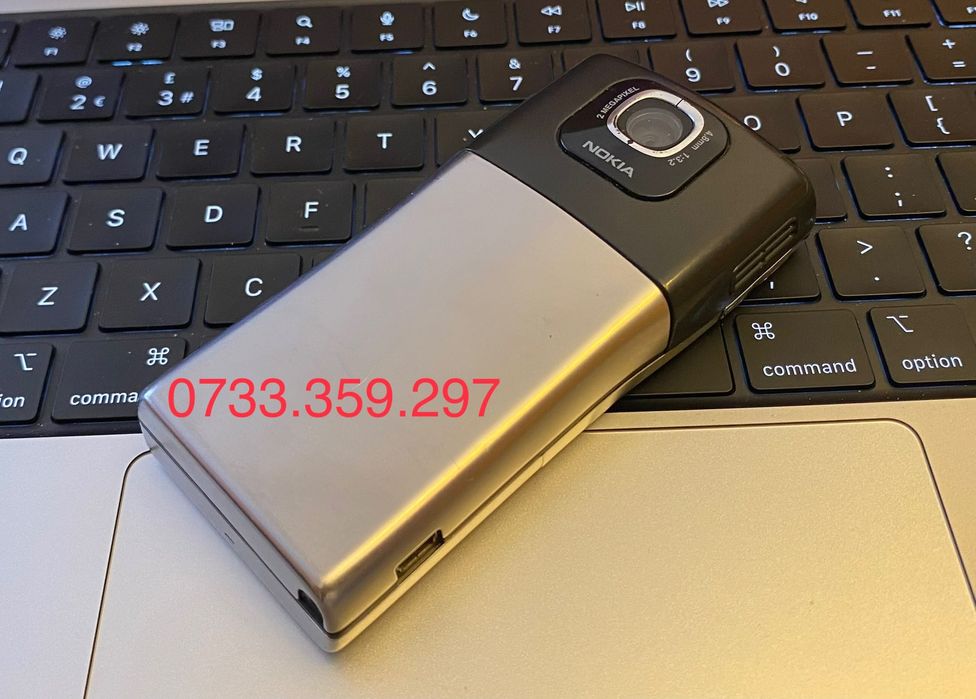 Telefon Nokia N91 classic vintage pentru colectie Stainless Steel