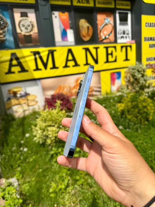 iPhone 13 Pro / 256GB / Sierra Blue / Baterie 100% - ca NOU