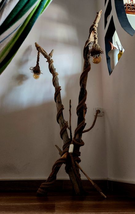 Настолна лампа ръчна изработка