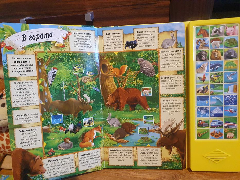 Говореща книжка и подаръци/// Тоалетка със столче и количка за кукли