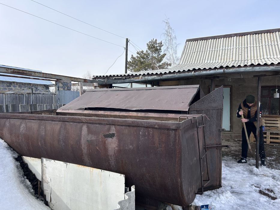 Вагонетка для воды, стальная, самовывоз