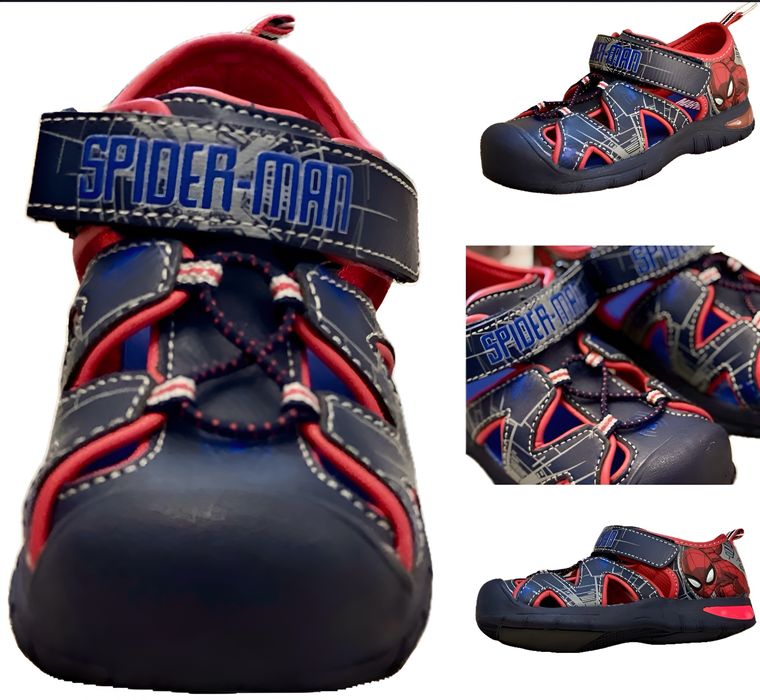 Marvel, Spiderman. Сандали с светящейся подошвой из США. Ориг. Раз 29