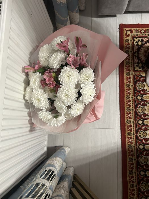 Харизантемы и лилии