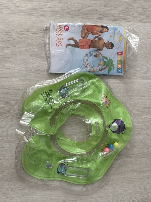 Colac de Inot pentru Bebelusi, 0-24 luni, Verde