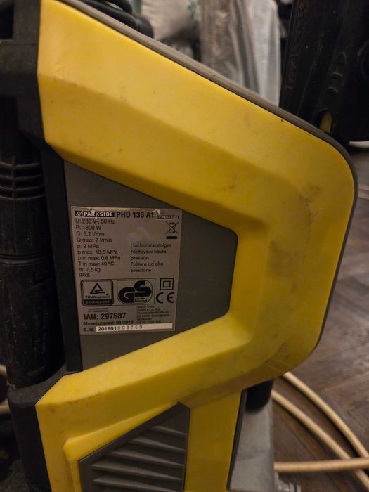 Aparat de spalat cu presiune parkside