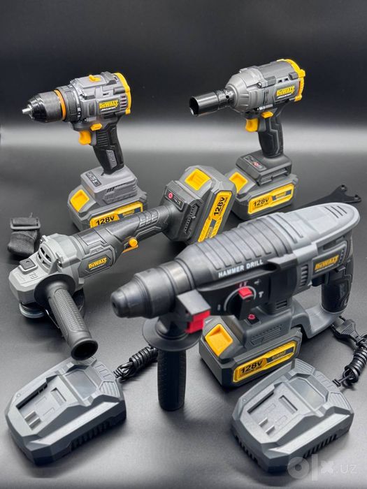 Dewalt 4x1 Набор перфаратор балгарка шурупавер гайкаворт
