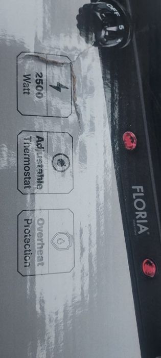 Plita Electrica cu 2 ochiuri cu termostet reglabil Floria