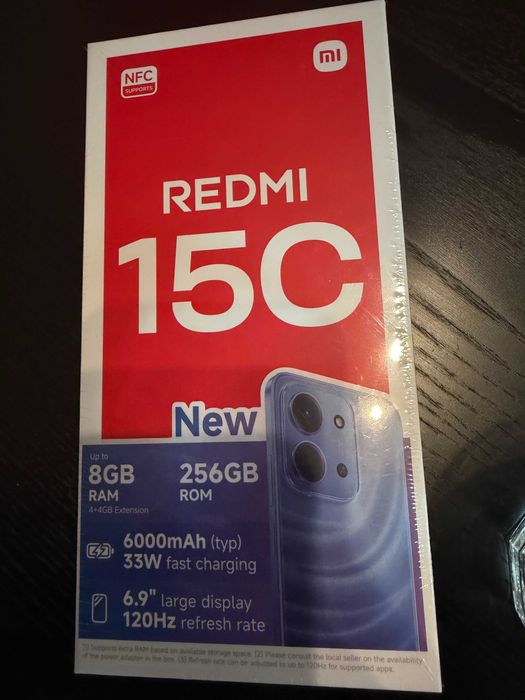 Xiaomi Redmi 15C 256GB 8GB RAM Dual