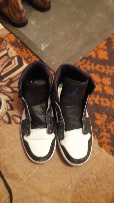 Кроссовки Nike бело-синие