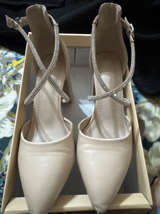 Каблук  нежно розовый