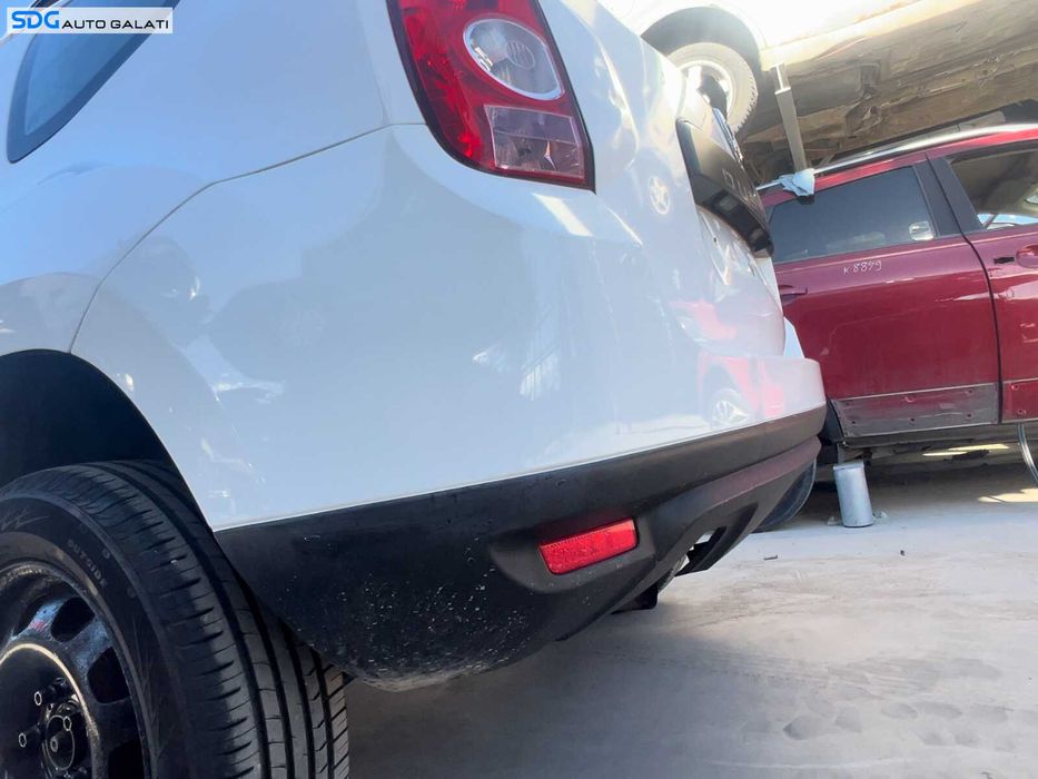 Bara Spoiler Spate Fara Locas Senzori Parcare Dacia Duster 1 HS Dacia Duster 1 2010 - 2017 Culoare Alb (imperfectiuni) [Q6676]