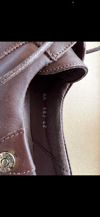 Pantofi Noi Marelbo, pielenaturala nr.42, culoare Maro