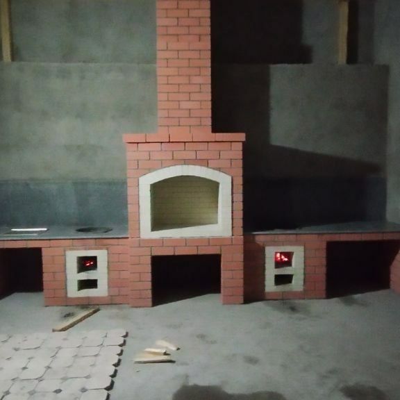 Барбекю и очаги,ЛЕТНЯЯ кухня. Помпейская печь.