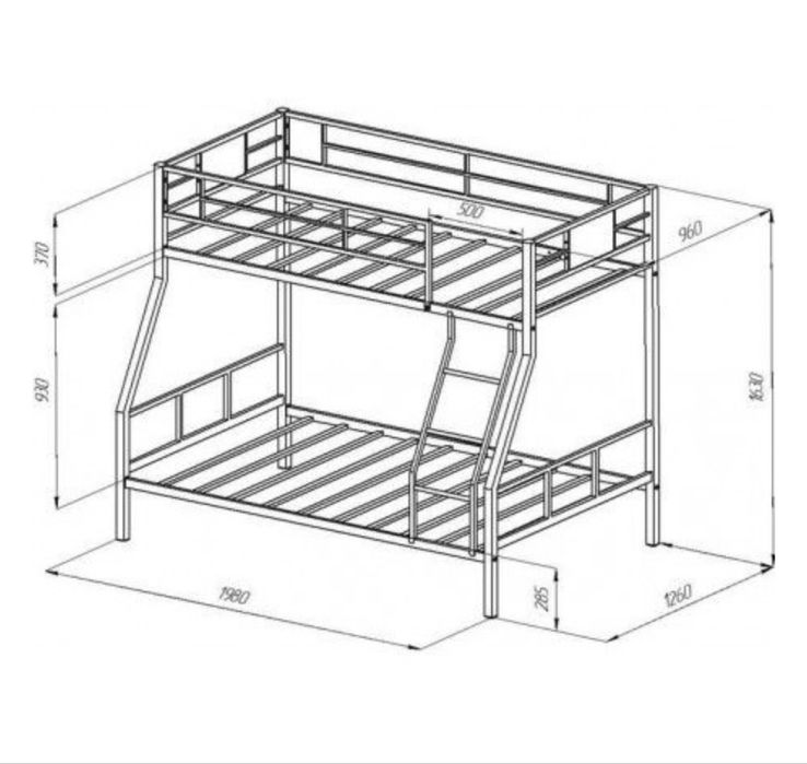 Продам двухярусная кровать