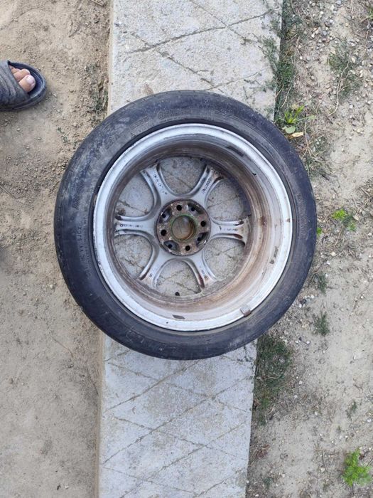 Vand Jenti de aluminiu Real + cauciucuri Pireli uzate 195/50/R15