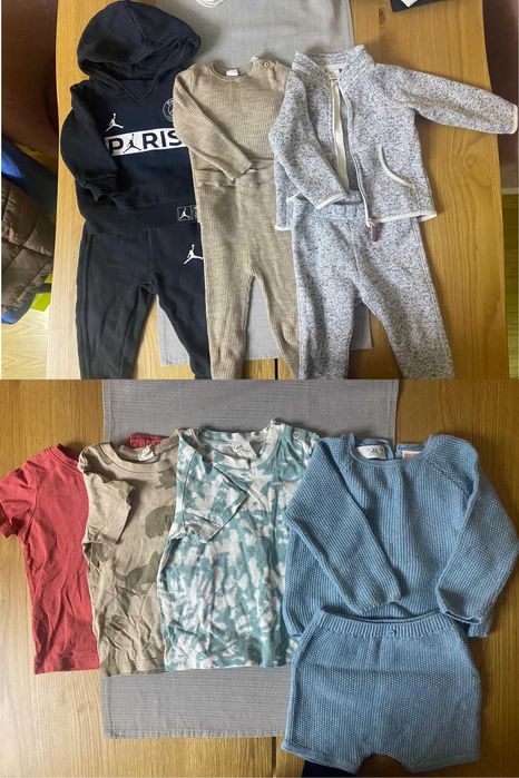 Set bebelus H&M/ Zara/ Jordan m 74